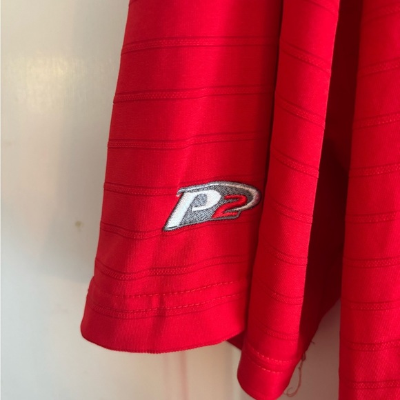 Ohio State Buckeyes P2 Pro Player Red Polo Shirt XL Game Day Gear - Picture 4 of 6